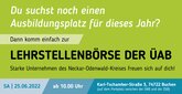 Lehrstellenbörse der ÜAB 2022